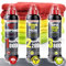 Detailmate Auto Politur Set - Menzerna Autopolitur 250ml: Super Heavy Cut Compund HC1000 + Medium Cut 2200 + Super Finish Plus SFP3800 + 3x premium Mikrofaser Poliertuch zum Auto Polieren, 40x40cm