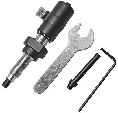ZSHJG Bogenschießen Kissen Plunger Screw-on Pfeilauflage Aluminium Kissen Bogenschießen Button Plunger für Recurve Bow (Schwarz 2)