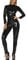 FEOYA Lederoverall für Damen Langer Overall Bodysuit Nachtwäsche Club Kostüme Catsuit Catwomen mit Frontreißverschluss