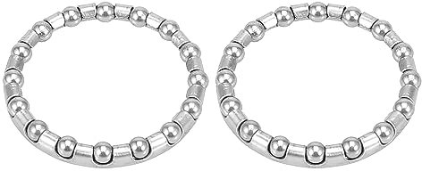 X AUTOHAUX 2 Stück Kugelkranz Kugelhalter Kugellager Steuersatz Kugelring Radlagerhalter 37,2mm