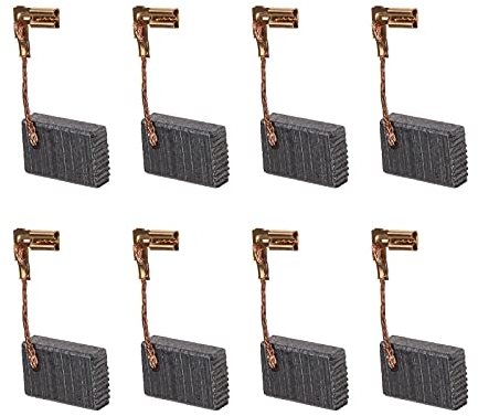 The Lord of the Tools 4 Pairs of CB325 Angle Grinder Carbon Brushes 194074-2 With Auto Cut Off 5x11x15-17mm Compatible With Makita 9553NB 9554NB 9555NB 9556NB 9557NB