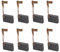 The Lord of the Tools 4 Pairs of CB325 Angle Grinder Carbon Brushes 194074-2 With Auto Cut Off 5x11x15-17mm Compatible With Makita 9553NB 9554NB 9555NB 9556NB 9557NB