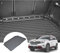 GAFAT 2018-2024 2025 Citroe-n C5 Aircross Kofferraummatte, C5 Aircross Kofferraumwanne Matten Original 3D Scanner TPE 3D, Kompatibel mit Citroen C5 Aircross Zubehör [Nicht für Plug-in Hybird]