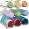 Lifewit Porte-Bouteilles Empilable pour Armoire,Garde-Manger-Porte-Bouteilles d'eau en Plastique pour Le Rangement sur Le Comptoir de la Cuisine, Le Buffet, Le Bureau-Lot de 2
