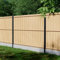 DECKLINEA Kit Occultation Bois - L2,5 x H1,53m - Epicea - Pose Facile et Rapide - Grillage Rigide - Occultant pour Jardin - Autoclave - Protege Contre Insecte & Champignons