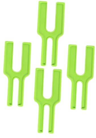 NUOBESTY 4 Stück Wickelplatte Strickgabel Für Anfänger Webwerkzeuge Dekoratives Strickwerkzeug Strickgabel-kit Strick-bastelwerkzeug Strickset Strickmaschine Bommel Plastik