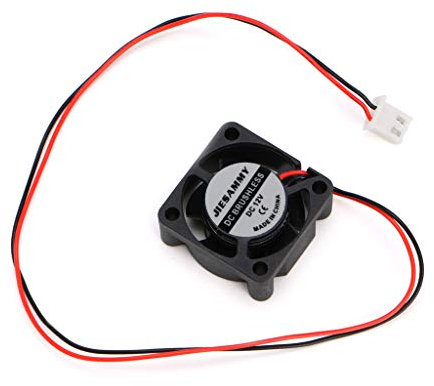 Christol for 12V 25x25x10mm Small 2-Wire Brushless Cooling Fan 2510S For 3D Printer Parts with Cable