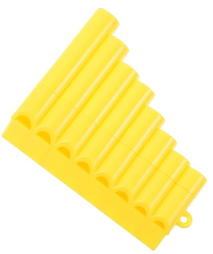 BESTonZON 8 Mini-Panflöte Kleine Panflöte Panflöteninstrument Anfängerflöte Anfänger-Panflöte Kinder-Panflöte Musikinstrument Panflöte Für Kinder Chinesische Panflöte Bauchmuskeln