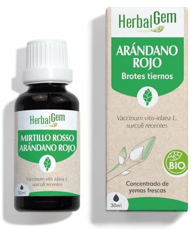 Herbalgem - MIRTILLO ROSSO - Bio | Bien-être féminin Complément alimentaire ménopause : soulagez les symptômes