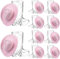 Haishell 20 Pcs Cowgirl Boot Shot Glasses 1 Oz Cowboy Mini Plastic Shot Cups Glitter Color Western Hat Reusable Beer Mugs for Cowboy Bachelorette Themed Party Wedding Supplies (Pink)