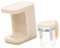 Abaodam 1:12 Scale Miniature Coffee Machine Plastic Maker for Mini House Decor Adorable Coffee Maker Ornament