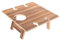 Happyyami Weintisch Aus Holz Für Den Außenbereich – Einfaches Und Design Für Camping Und Picknicks