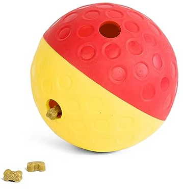 Outward Hound Nina Ottosson de Puzzle pour Chien Treat Tumble - Distributeur de friandises/interactif - Rouge - L