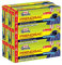 Domopak Spazzy Lot de 6 sacs avec poignées auto-fermées, bleu, noir, 15 unités,