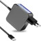 FSKE 45W USB C Adaptador Cargador portátil para Lenovo, HP, DELL, ASUS, Acer, Samsung, Google Chromebook, Huawei Portatil Ordenador Tipo C Alimentación