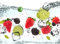 Runa Art Fototapeten 396 x 280 cm Küche Obst - Vlies Wanddekoration Wohnzimmer Schlafzimmer - Deutsche Manufaktur - Bunt 9421012a