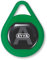 EVVA AirKey KeyTag für AirKey Zylinder - Identmedium Schlüsselanhänger - 5 Stück - grün