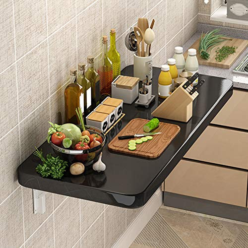 Klappschreibtisch Schreibtisch zum Ausklappen Wandklapptisch, Küchentisch Esstisch klappbar Schreibtisch Weiß