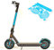 Aufkleber-Set (30-teilig) Sticker-Set auf 35x24cm Bogen geeignet für Segway Ninebot Max G30 E-Scooter - ACHTUNG nur für G30! (Hell-Blau)