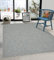 the carpet Calgary - robuster Teppich, Flachgewebe, modernes Design, ideal für Wohnzimmer, Esszimmer und Außenbereich, In- und Outdoor, Vintage-Optik, Boho-Style, Türkis, 140 x 200 cm