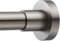 EBOATOP Duschvorhangstange aus gebürstetem Nickel, rostet nicht, kein Bohren, rutschfeste Federspannung, Duschstange, 68,6–109,2 cm, 304 Edelstahl, gebürstetes Nickel