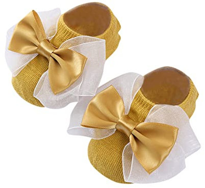 Dasongff Chaussures Premiers Pas Nouveau-né Chaussettes Bebe Antidérapante Bébé Chaussons Unisex Respirant Bébé Filles Souple Mignonne Chaussettes de Sol Nu Pieds Confort pour nouveau-né