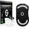 SensoryBoost FPS 2.0 Glides (Lot de 2) pour Logitech G703, G603, G403 - Ultra Doux, Plus de contrôle, Auto-polissants, de Haute qualité - Patins de Souris de Rechange - Accessoires Souris Gaming
