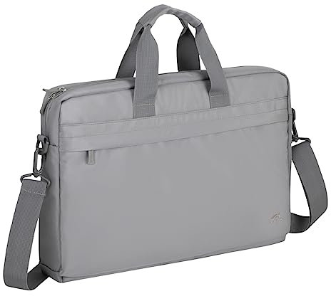 Rivacase 8235 Laptoptasche 15,6 Zoll - wasserabweisende Umhängetasche - ultraleichte Bürotasche für Damen und Herren, Laptophülle für Business, Reisen, Uni