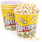 com-four® 4X Cubo para Palomitas de maíz XL - Tazón para Palomitas de maíz - Vaso para Bebidas para Palomitas de maíz - Vaso pequeño para Palomitas de maíz