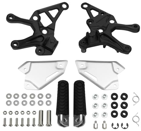 TCMT Repose-pieds Support de pédales conducteur avant Repose-pieds adapté pour Kawasaki Z900 ABS 2017-2023