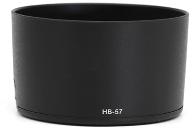For Nikon AF-S 55-300mm F/4.5-5.6G ED VR, paraluce a baionetta in plastica, ricambio for HB-57