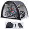 Copri Biciclette da Esterno, Tenda di Stoccaggio della Bici Moto Copribici, Capanno da Giardino per Attrezzi,210×150×165cm