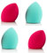 Beauty Blenders 4 Pack, Latex-Free Makeup Sponges for Foundation, Concealer & BB Cream – Soft, Reusable Make Up Sponges – Face Sponge Set