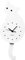 Fisura – Weiße Katzenwanduhr mit Schwanz. Originelle Wanduhr. Leise Wanduhr 46 x 8 Zentimeter. Holz und ABS. 1 AA-Batterie (Nicht enthalten), Weiß