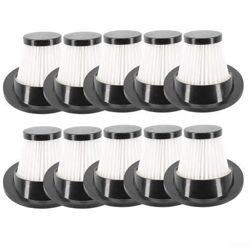 Lot de 10 filtres de rechange lavables pour aspirateurs VacLife, ajustement parfait et entretien facile
