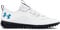 Under Armour Kids Shadow 2 Junior Turf Football Shoes Astro White/Black 4.5