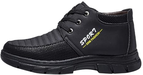 Generisch Damen Herren Winterstiefel - Orthopädischer Winterstiefel Wasserdichte Regenstiefel leicht atmungsaktiv lässige Leichte Winter Stiefel Kurzschaft Booties für Autumn und Winter