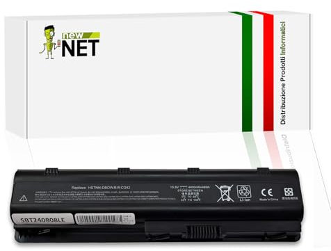 new net - Batteria MU06 [10.8-11.1V] Compatibile con HP Pavilion dv4-50xx, dv4-5100, dv4-51xx, dv4-5a00, dv4-5axx, dv5-2000, dv5-2xxx, dv5-3000, dv5-3xxx, dv6-3000, dv6-3xxx