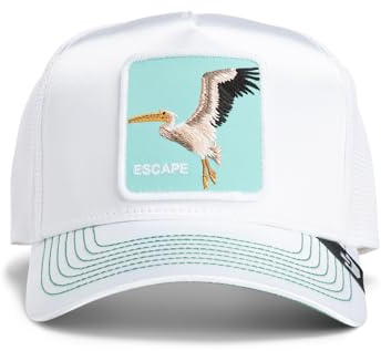 Goorin Bros. Great Escape Collection Trucker-Mütze für Damen und Herren, Weiss/opulenter Garten, Einheitsgr��e