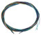 Pacchetto di 6 corde di chitarra, corde di chitarra classica in nylon a più colorate set con lega di rame rivestita