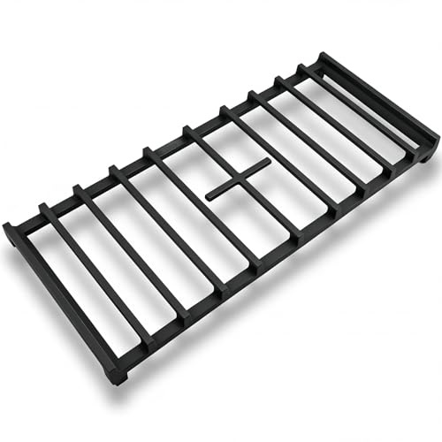 JXGRATE2 Gas Range Center Cast Iron Gra, Middle Stove Grate for GE Stoven Grate GGF600AVSS, GGS600AVFS, GGS500SVSS, GGS60LAVFS, GGS600AVWW, GGF500PVSS, GGF600AVBB GGF600AVES etc.(some models, not all)