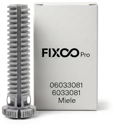FIXOO Pro Adjustable Leg for Miele Dishwasher | Height Regulation Foot, OEM Replacement 06033081 and 6033081 | High Strength Replacement for Leveling, 108 mm (Grey)