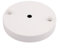 sourcing map 120mm x 20mm Techo Placa Chasis Disco Redondo Base Colgante Luz Accesorios Blanco