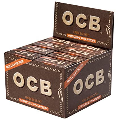 Papierrolle OCB Slim Virgin rollt und Spitzen x 16