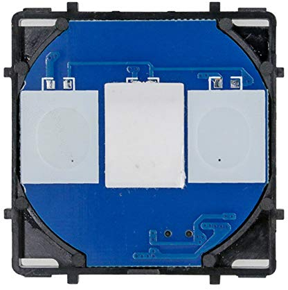 BSEED Interruptor de luz táctil de 1 Gang 1 vía con indicador LED para productos de bricolaje(Carga máxima: 3-500 W)