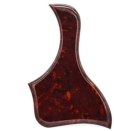 Vencetmat Akustikgitarren-Plektrumschutz, abgeschrägte Kanten, Verdickung, passend für Taylor Akustikgitarre-Coffee