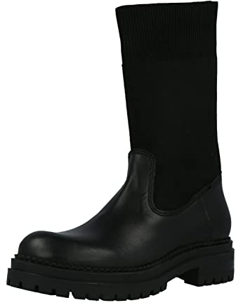 INUOVO Damen 753120 Halblange Stiefel, Schwarz, 39 EU