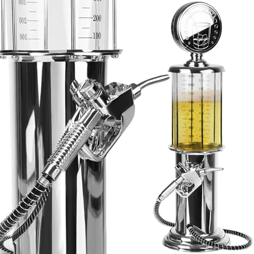 Zapfsäule mit Zapf-Schlauch 1 Liter Party Gadget für Hobbyraum 14210