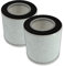 PUREBURG EPI236 True HEPA-Ersatzfilter, kompatibel mit Elechomes EPI236 Luftreinigern, H13 4-stufige Filtration, Aktivkohle, Air Clean Voc Staubgeruch PM2.5, 2 Stück