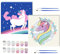 RtottiM 2 Pièces Peinture Numero Enfant Licornes,Peinture Numero Enfant,DIY Peindre par Nombre,Kit de peinture par numéros,Activites Manuelles pour Enfants,Paint by Numbers pour 5 6 7 8 9 10 Ans